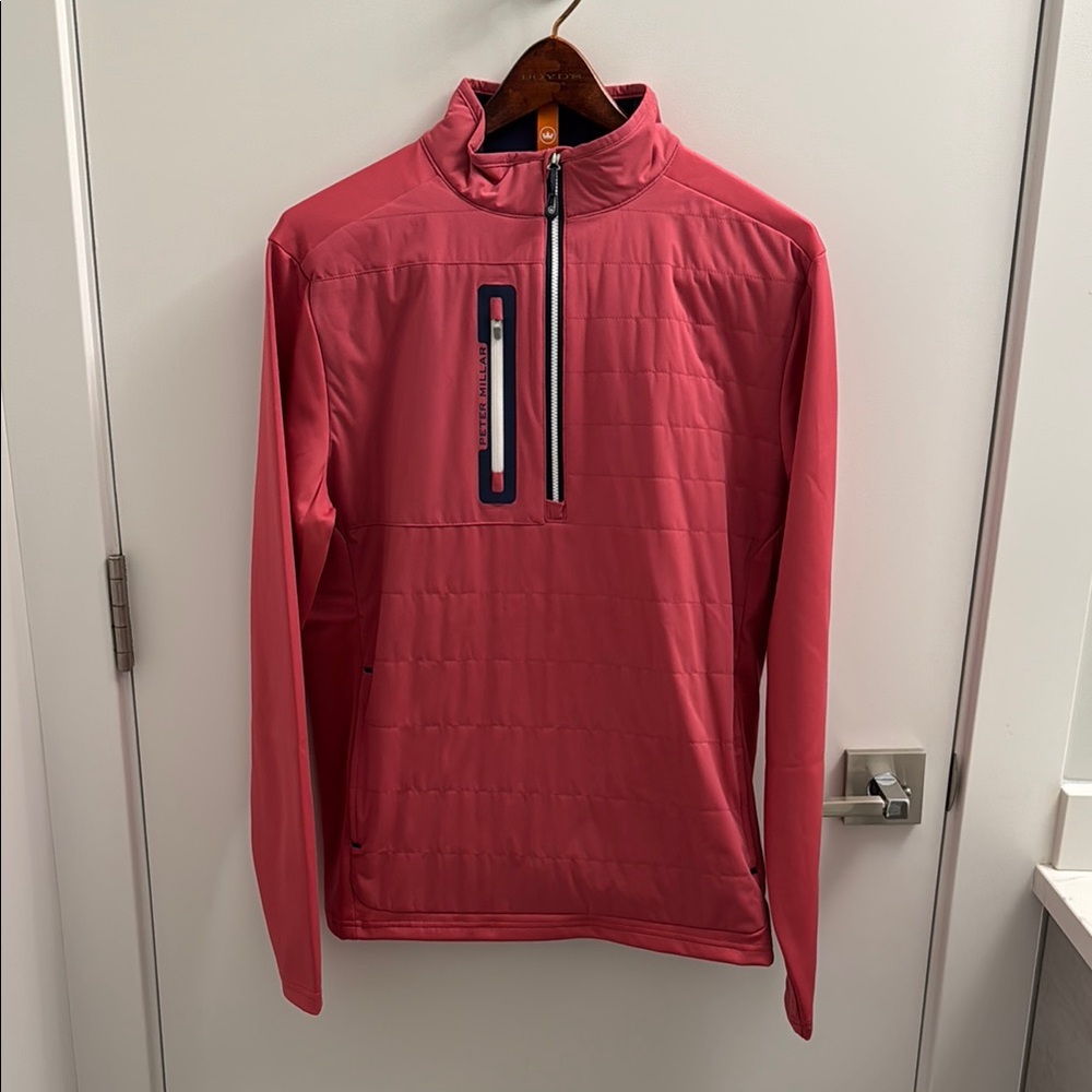 Peter Millar hybrid half zip - small